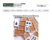 Tablet Screenshot of mahjongstudio.com
